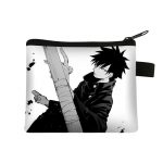 Megumi Black and White Mini Jujutsu Kaisen Wallet JMS2812
