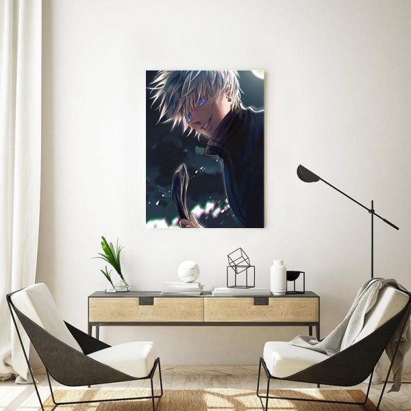Gojo Satoru Crazy Jujutsu Kaisen Poster JMS2812