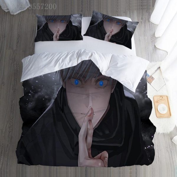 Jujutsu Kaisen Duvet Cover Gojo Satoru Blue Eyes JMS2812