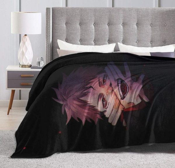 Itadori x Sukuna Jujutsu Kaisen Throw Blanket JMS2812