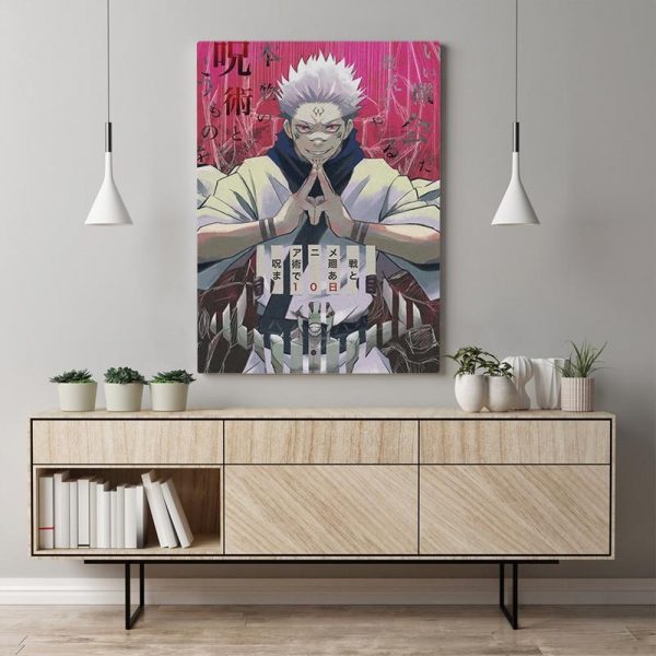Sukuna Ryomen Jujutsu Kaisen Poster JMS2812