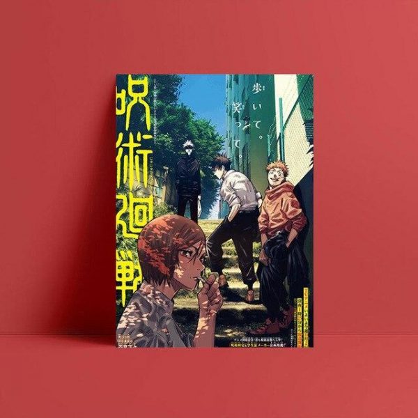 Jujutsu Kaisen poster Urban style JMS2812